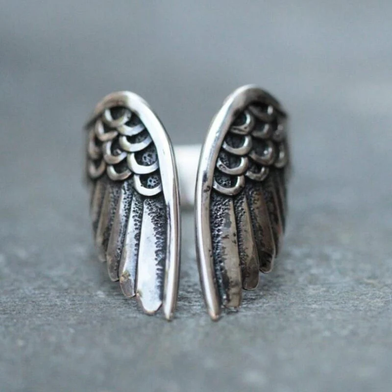 Adjustible Angel Ring in 925 Sterling Silver