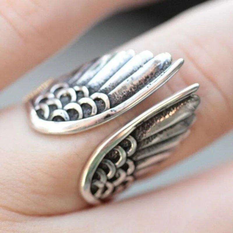Adjustible Angel Ring in 925 Sterling Silver - Image 2