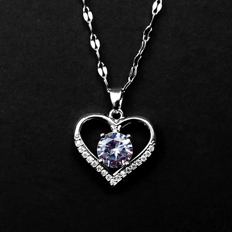Heart Pendant Necklace - Image 4