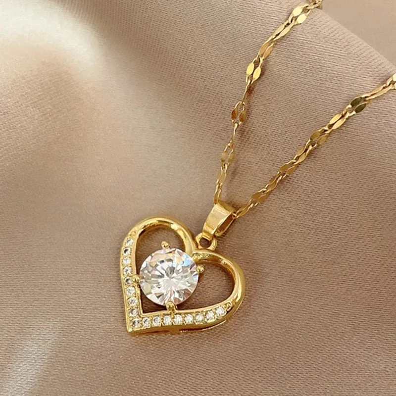 Heart Pendant Necklace - Image 5