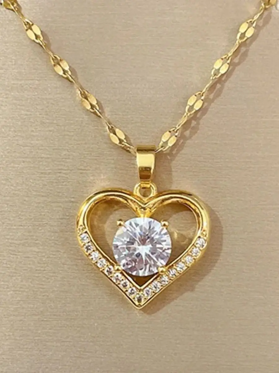 Heart Pendant Necklace - Image 6