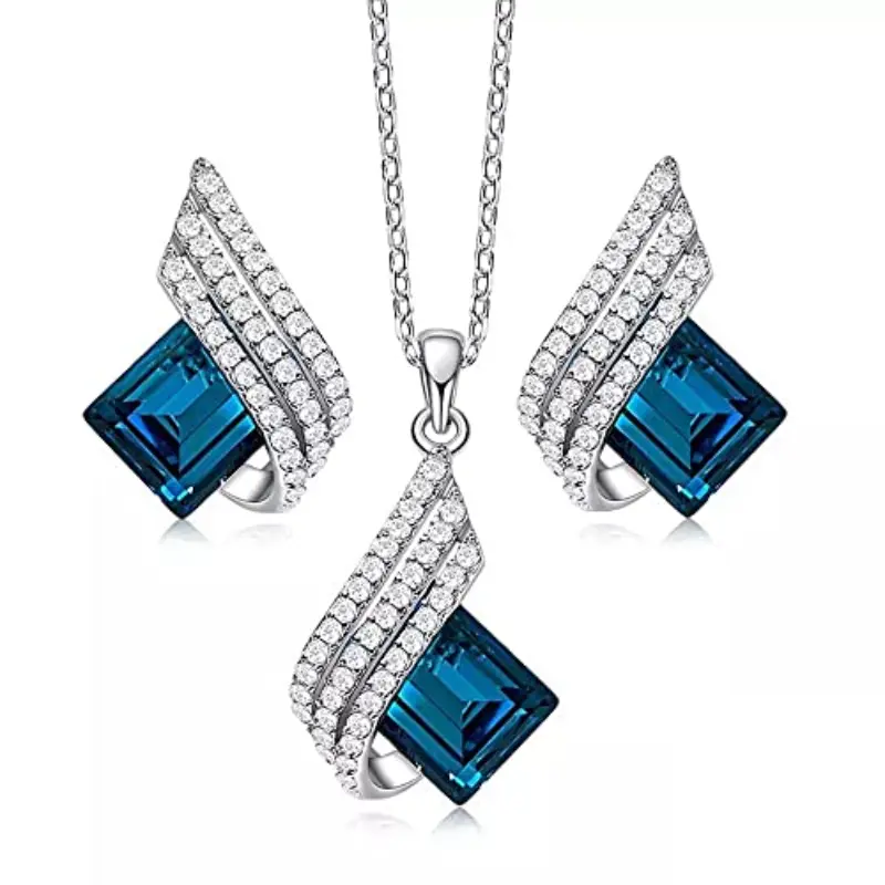 Brienne Solazur Jewelry Set | White Gold - Image 2