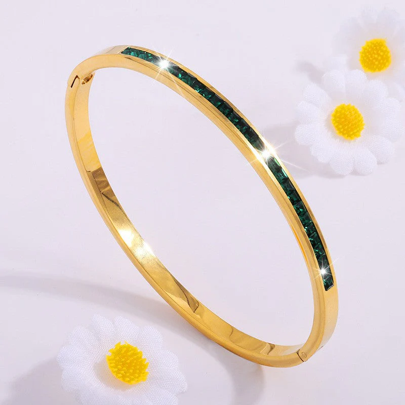 Celesté Viride Bracelet | Gold