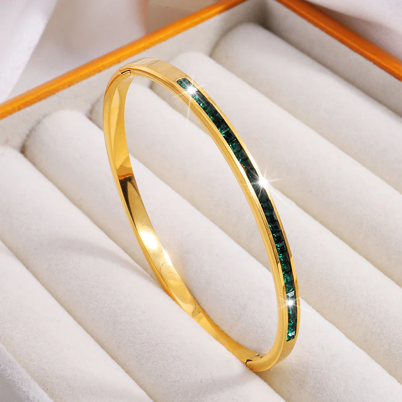 Celesté Viride Bracelet | Gold - Image 2