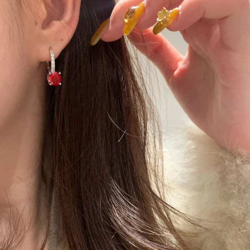 Celirae Orvane Earrings | White Gold - Image 3