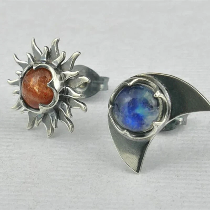 Sun Moon Earrings - Image 4
