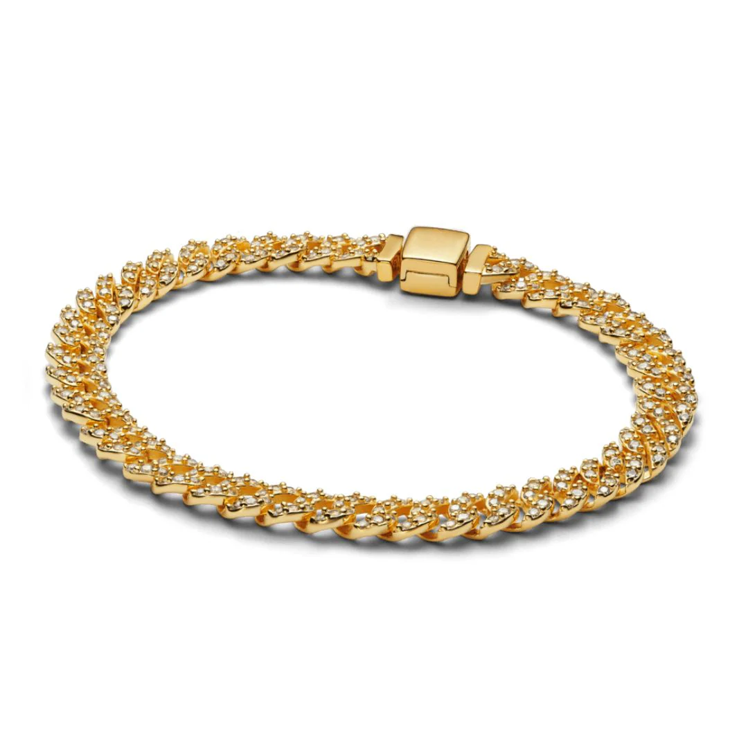 Cuban Bracelet made of Moissanite - Image 2