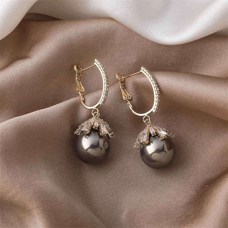 Earrings with Malia Pearls - Image 3