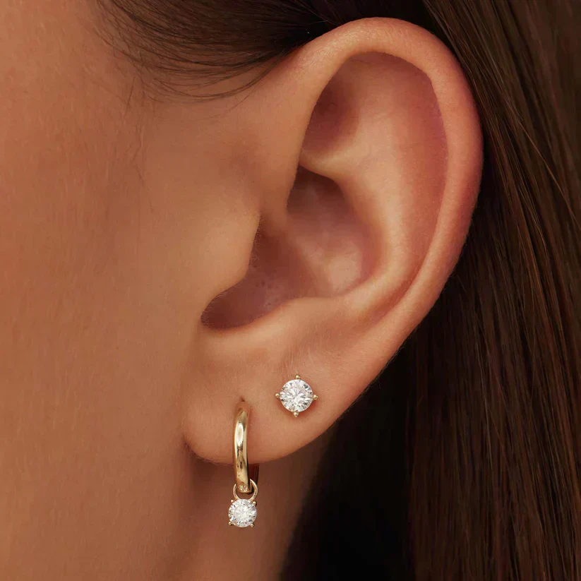 Earrings with Moonstone - Image 5