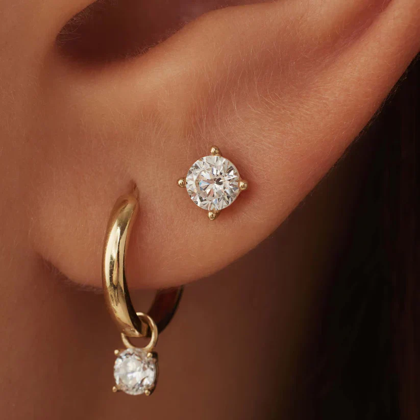 Earrings with Moonstone - Image 4