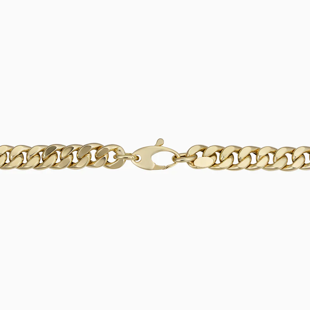 Estate Cuban Bracelet | Gold - Image 4