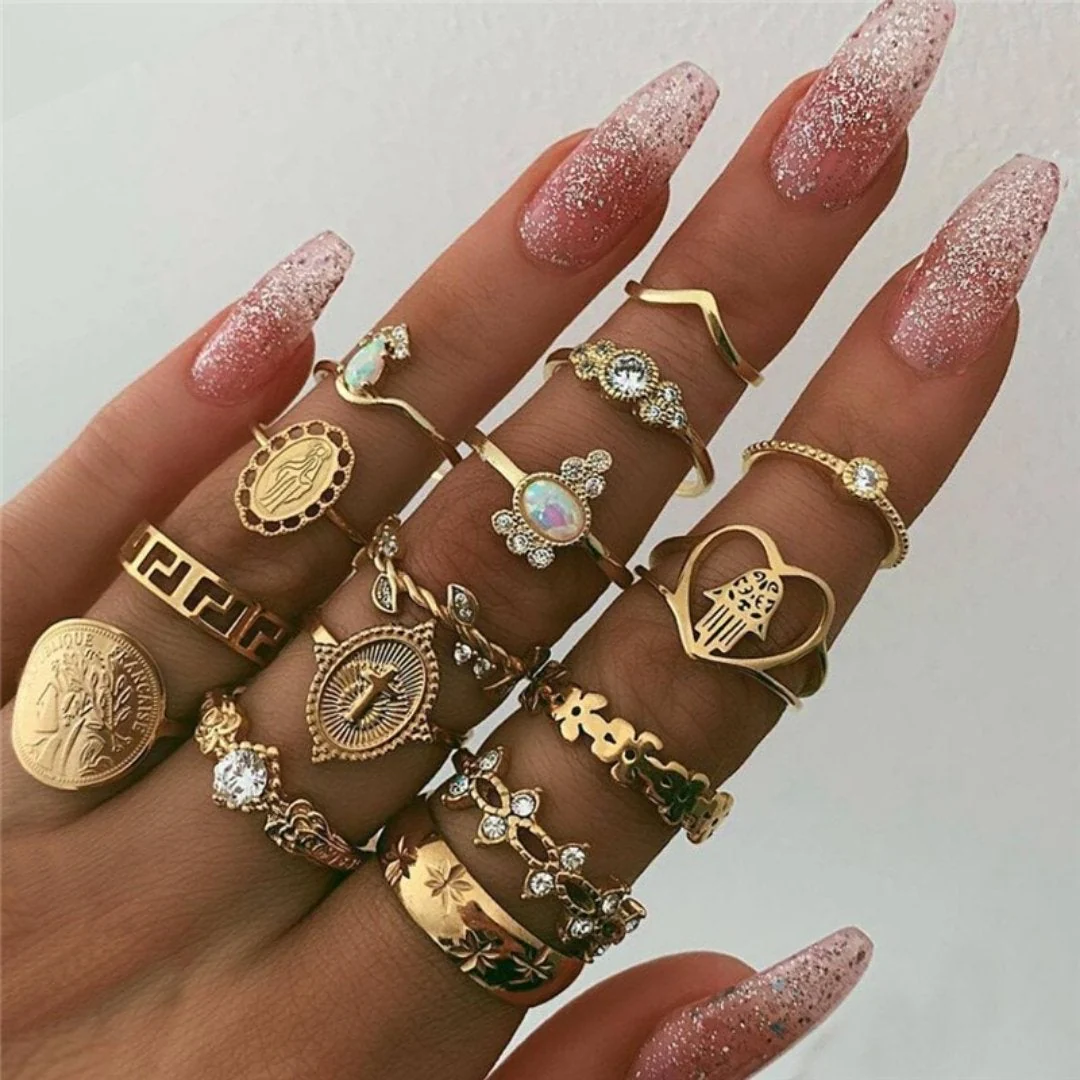 Exclusive Set of 8 to 12 Premium Rings - Image 14