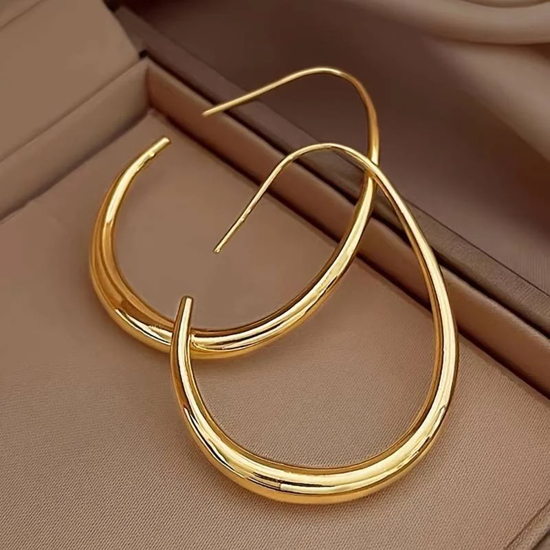 Gold Vintage Hoop Earrings
