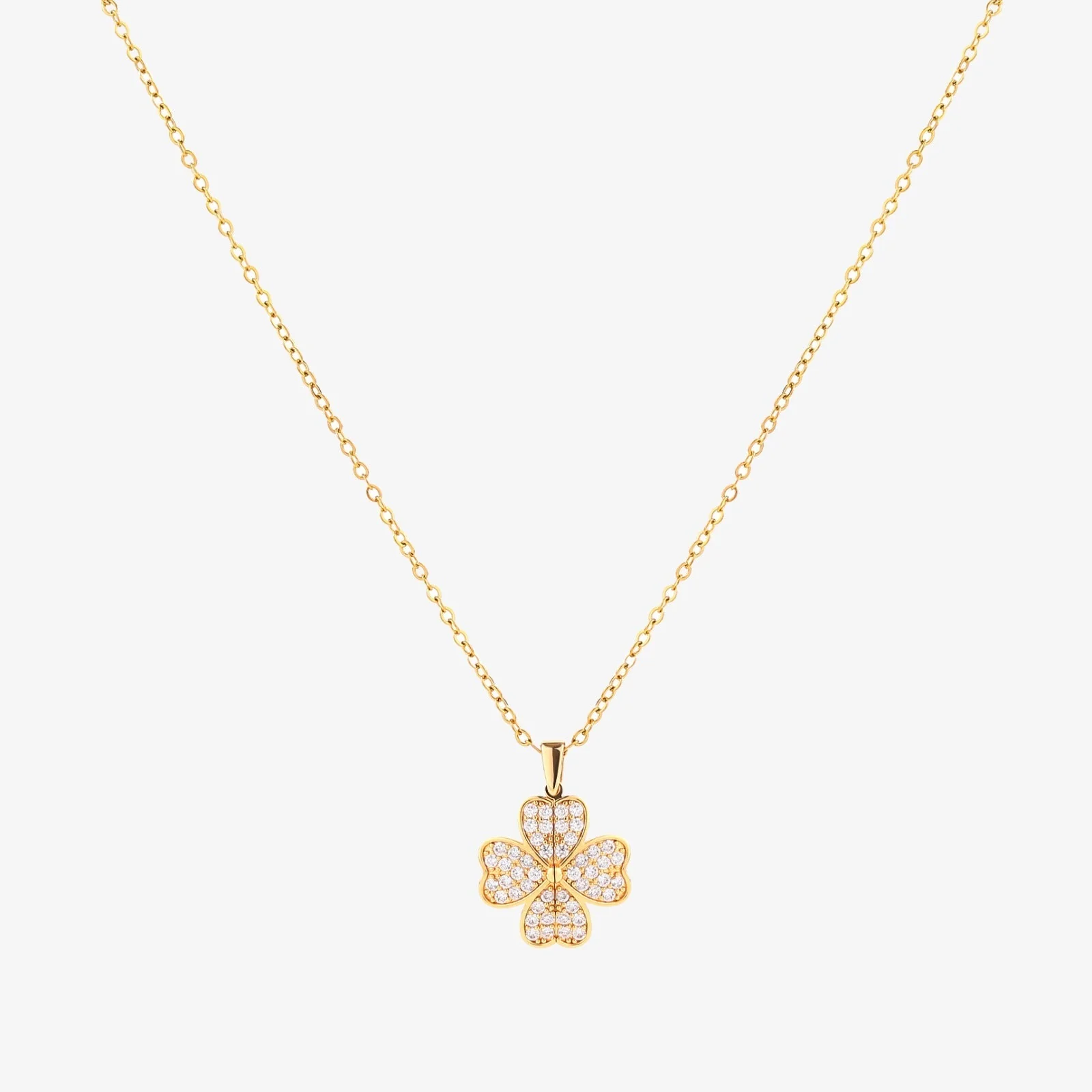 Heart Bloom Necklace | Gold