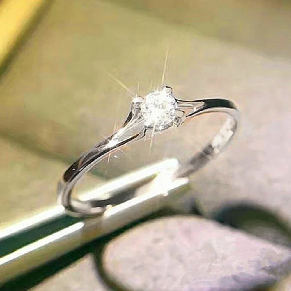 Minimalist Zirconia Ring - Image 2