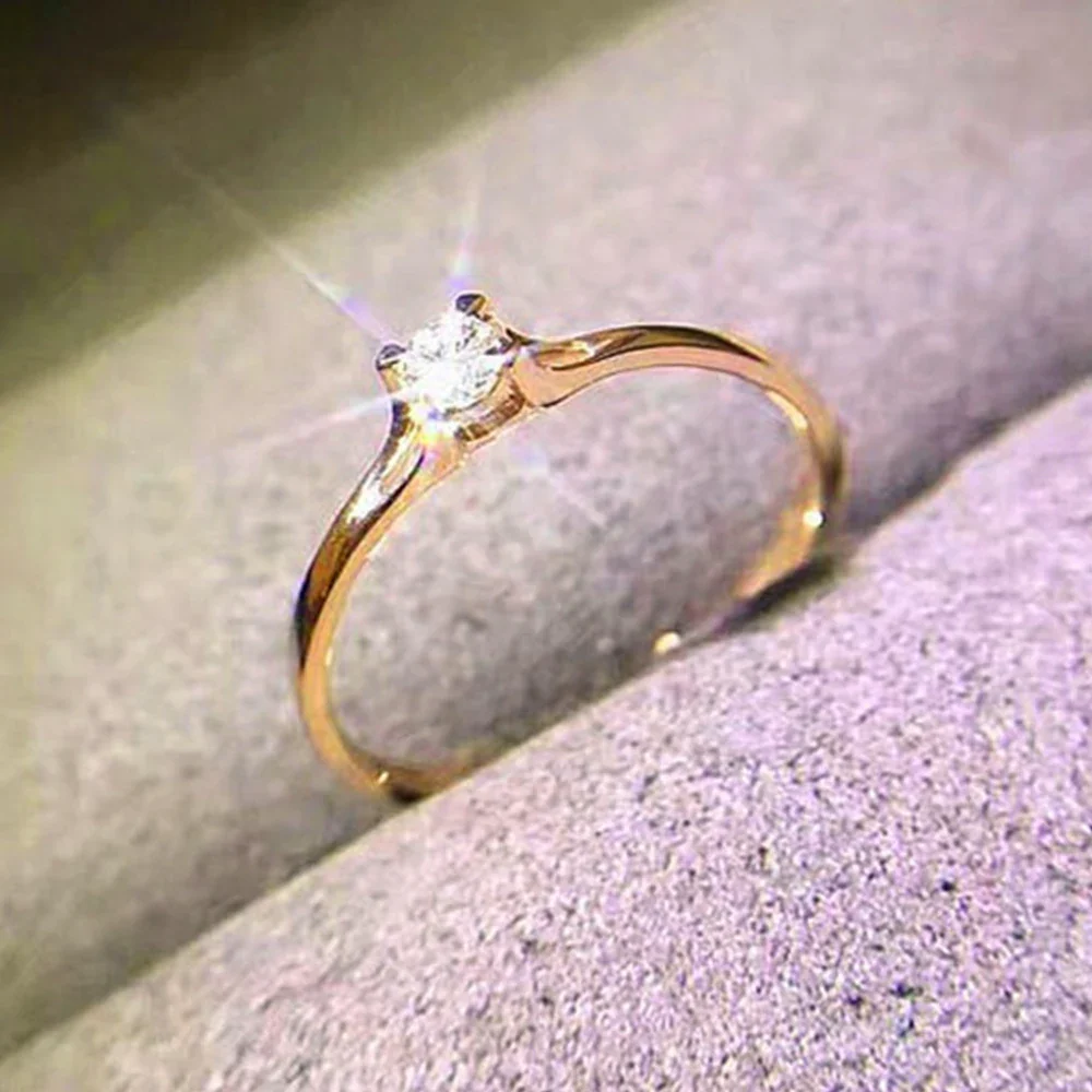 Minimalist Zirconia Ring - Image 4