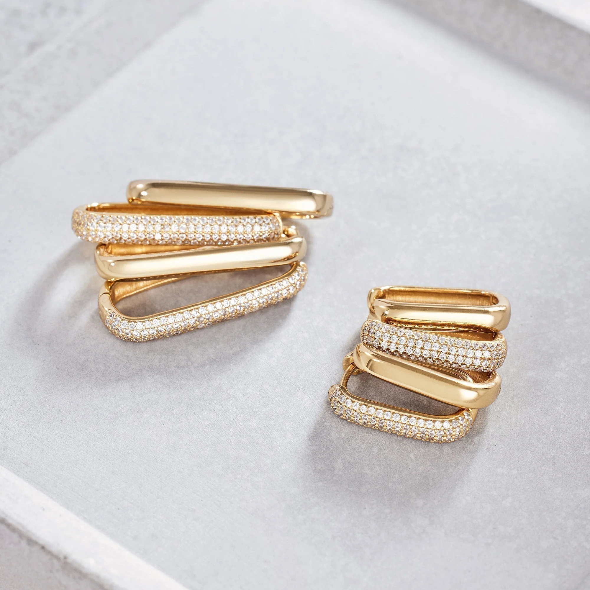 Icon Pave Earrings - Image 5