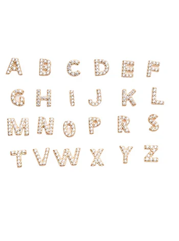 Initial Earrings - Image 2