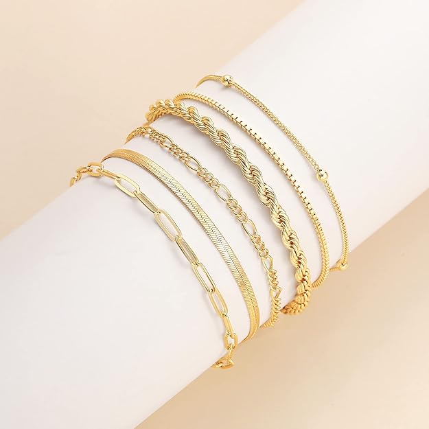 Isabella Vernetta bracelet set | Gold - Image 3
