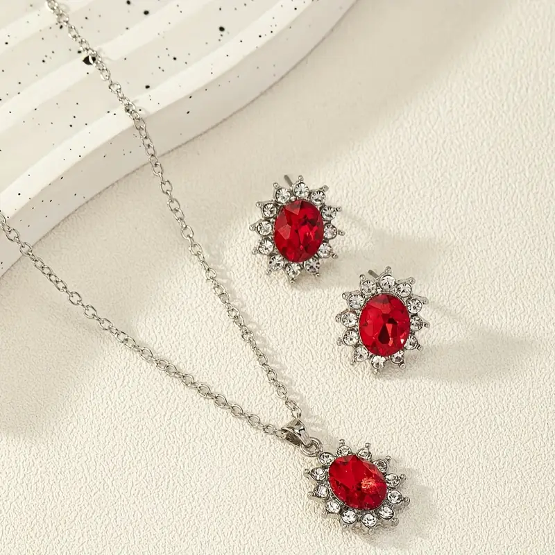 Katia Ruberyn Jewelry Set | White Gold