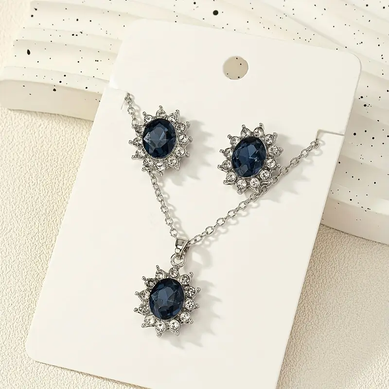 Katyah Azuryn Jewelry Set | White Gold - Image 2