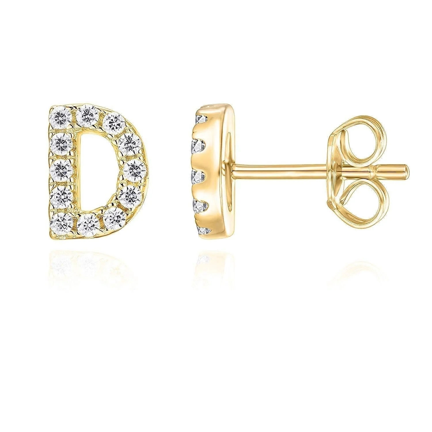 Modified title: Initail Earrings - Image 3