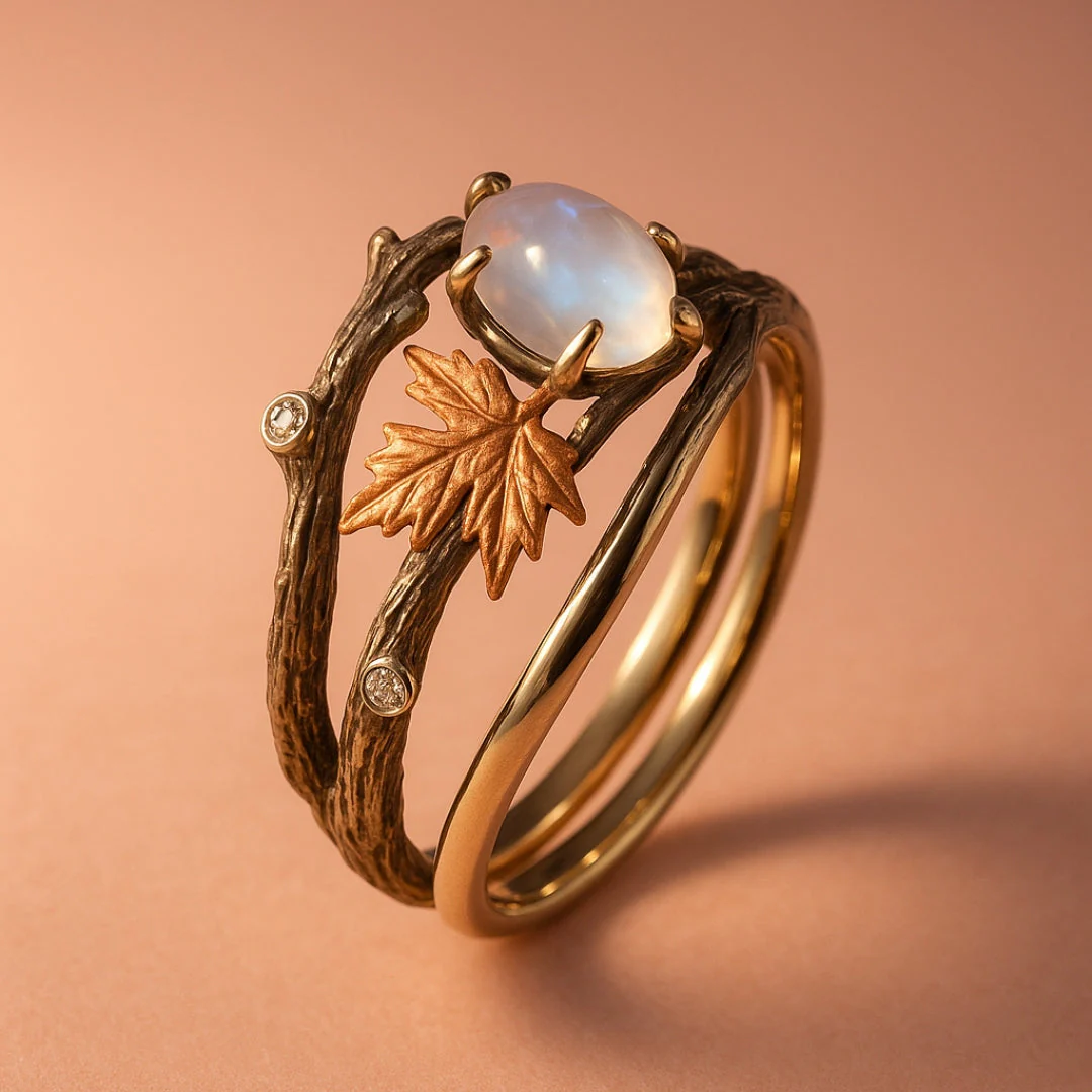 Moonstone Ring of Nature - Image 4