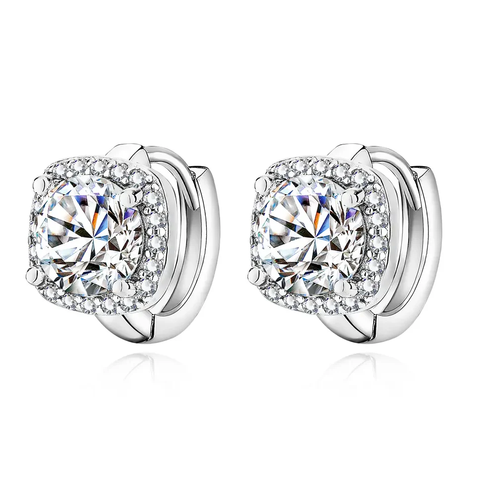 Nadine square earrings | Gold - Image 2