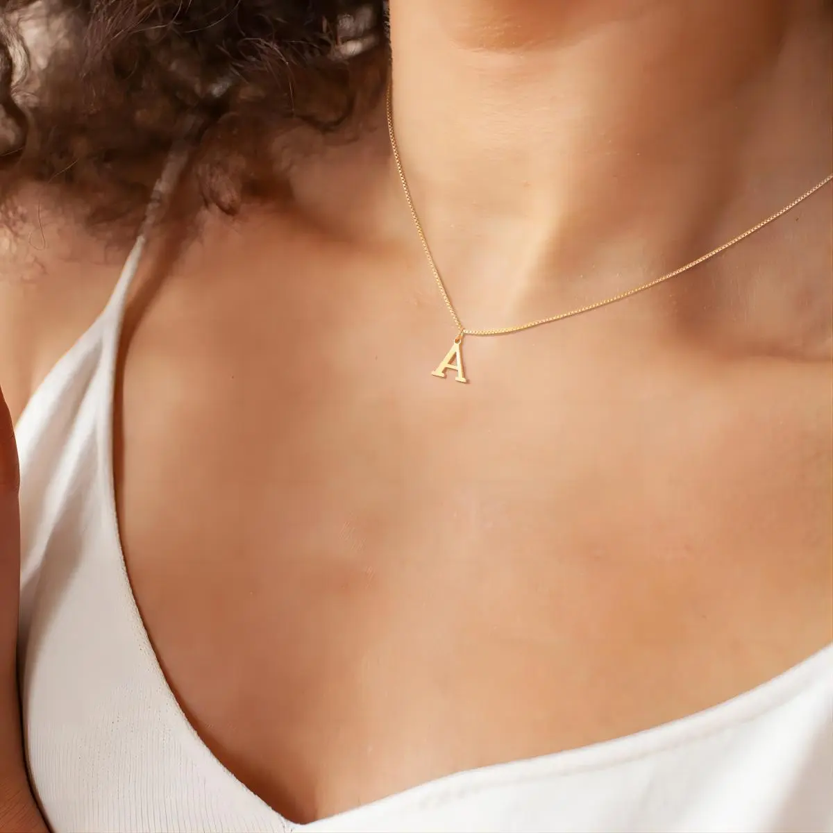 Necklace with Initials from Love Letters - Image 3