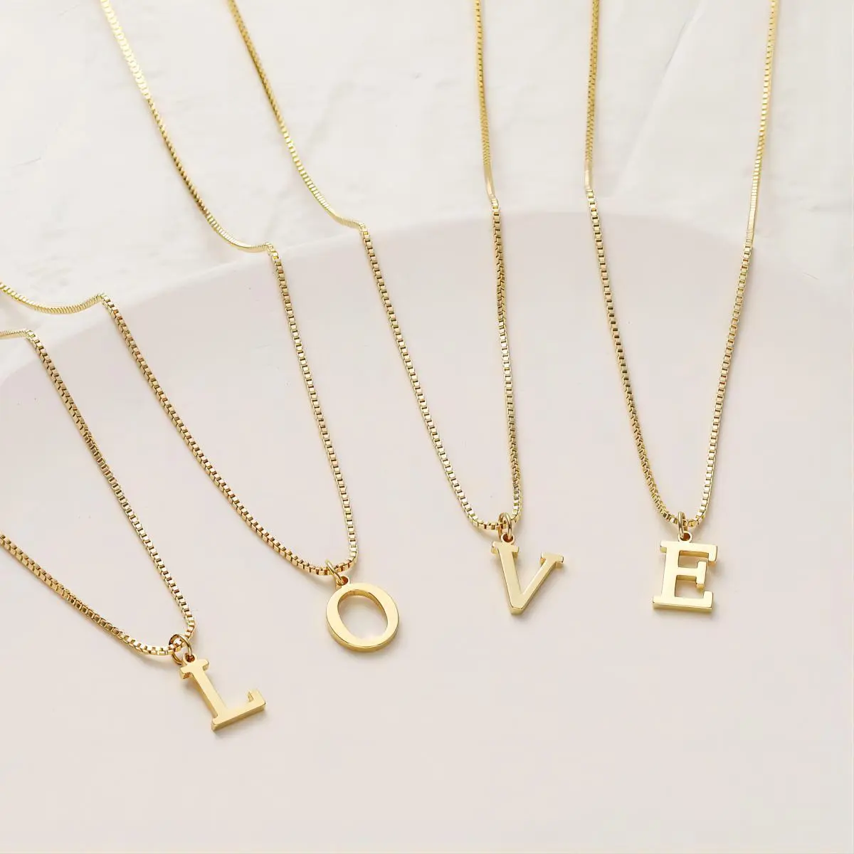 Necklace with Initials from Love Letters - Image 4
