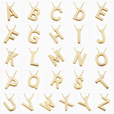 Necklace with Initials from Love Letters - Image 7