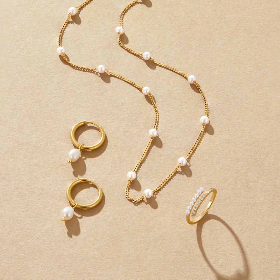 Nura Necklace with Pearl - Image 5