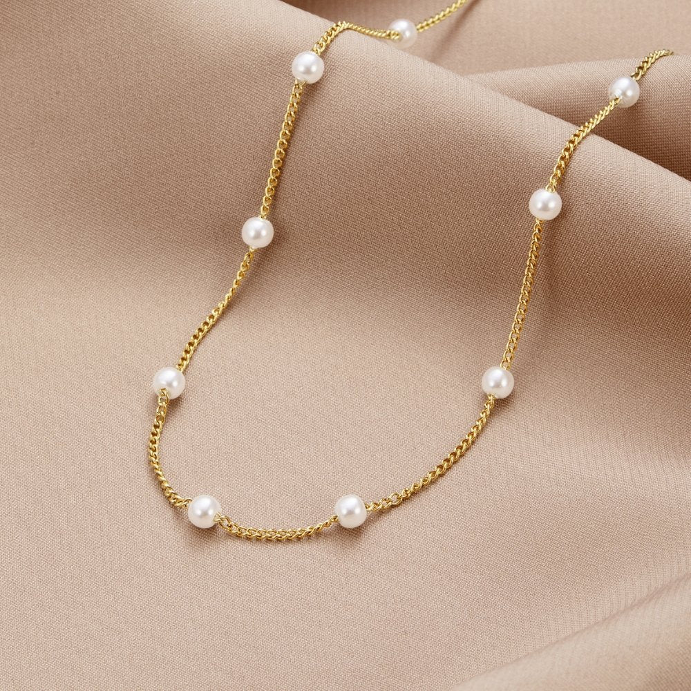 Nurae Necklace with Pearl