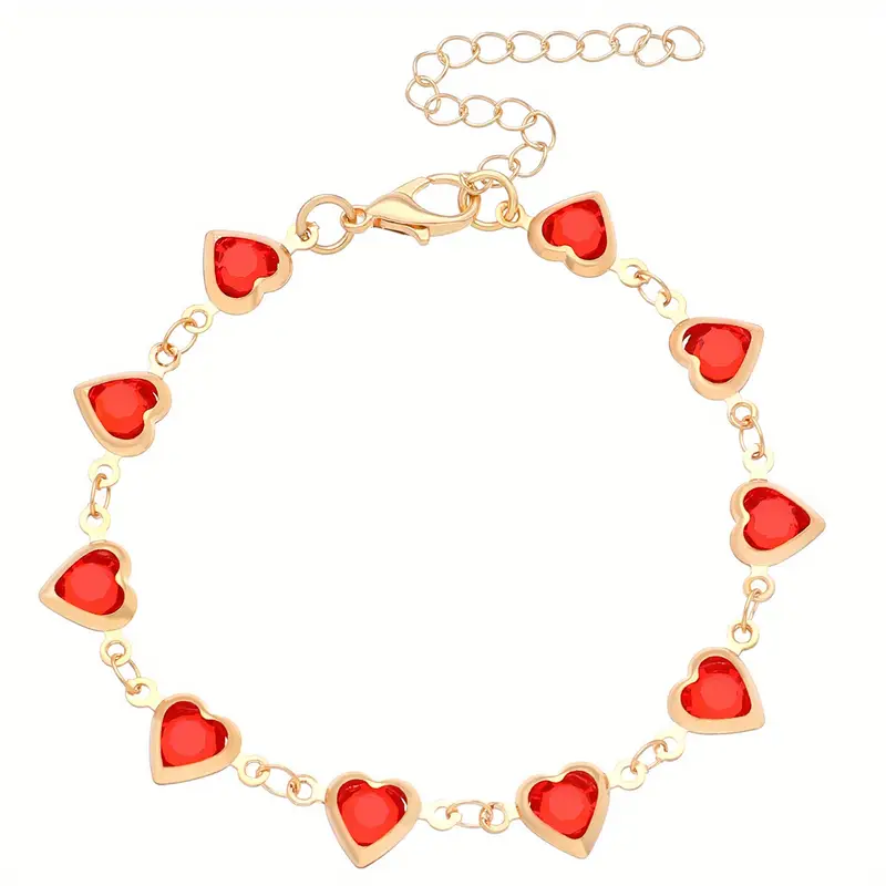 Ophelyra Garnetelle Bracelet | Gold - Image 5