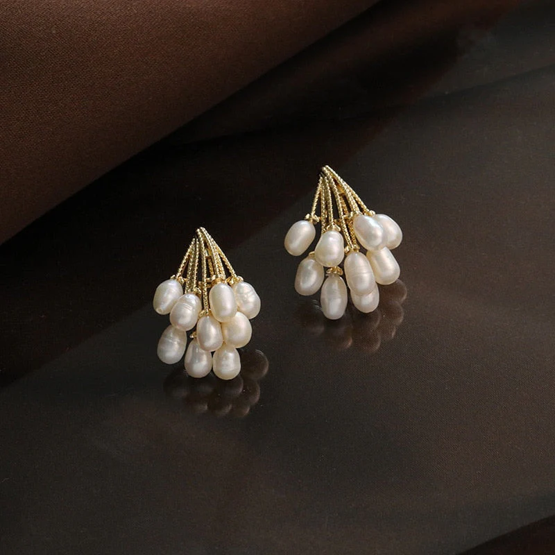 Pearl Rain Earrings - Image 3