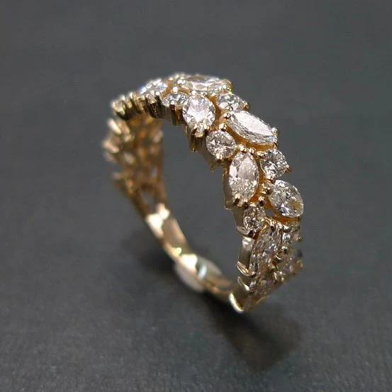 Radiant Vintage Golden Ring