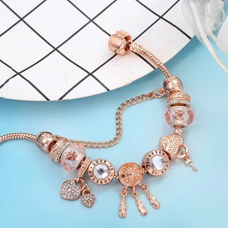 Roes Dreamcatcher Bracelet with Charms Included in Sterling Silver - Image 4