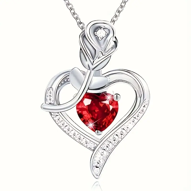 Rosira Emberveil Necklace | White Gold - Image 5