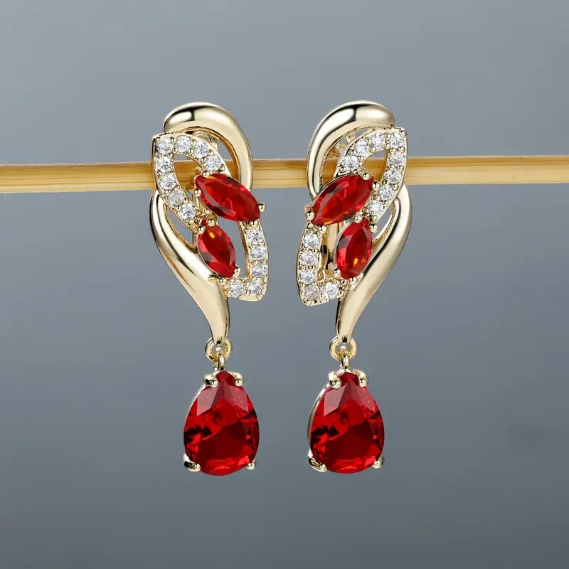 Saphira Cindorelle Earrings | Gold - Image 3