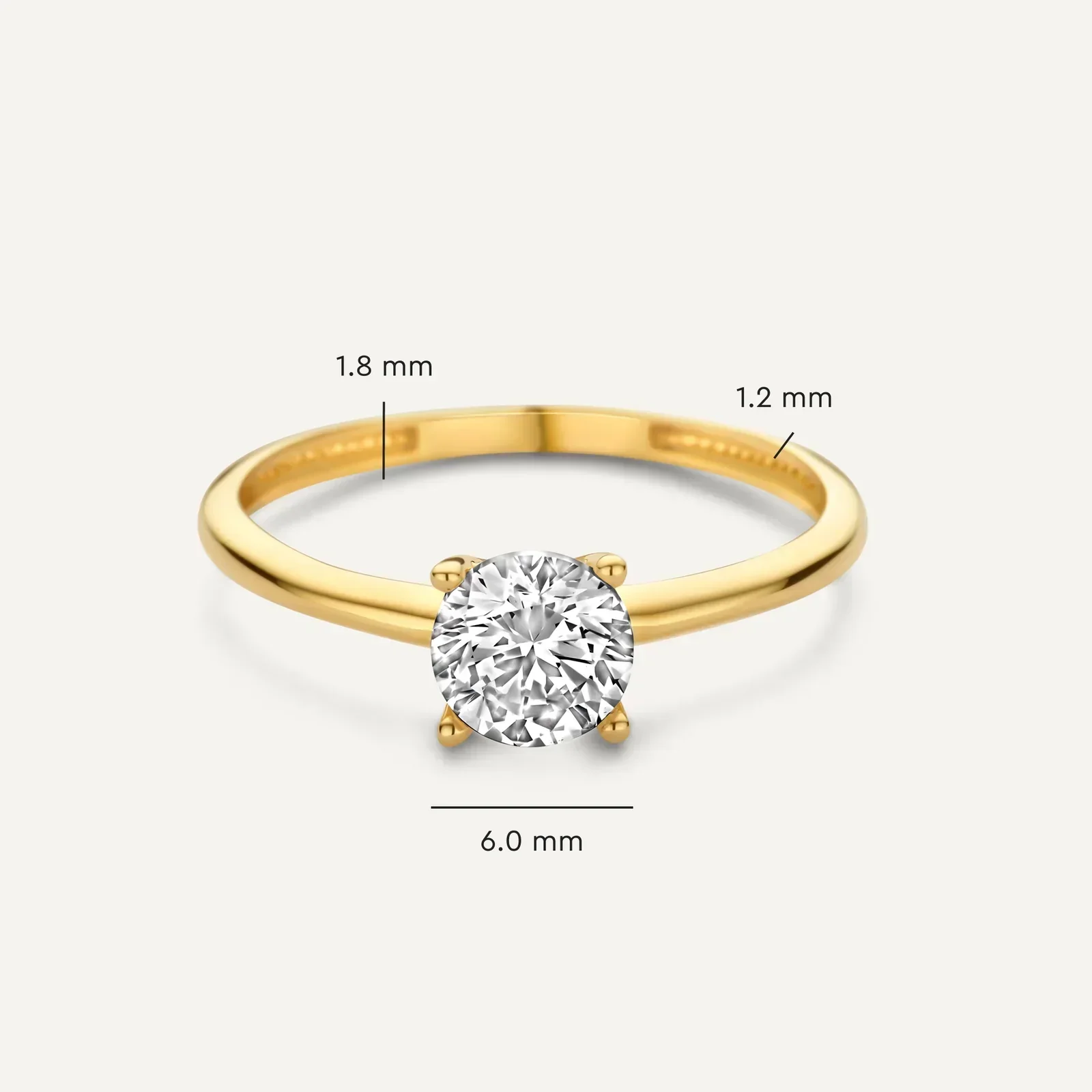 Savaya El Playa Ring | Gold - Image 3