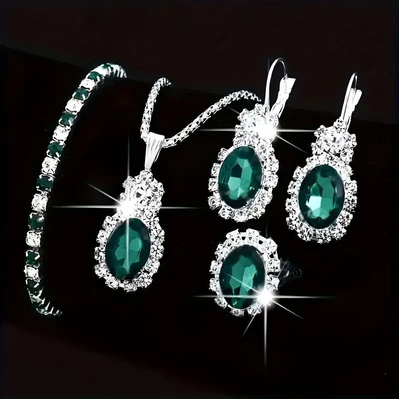 Seloriah Grevalyn Jewelry Set | White Gold