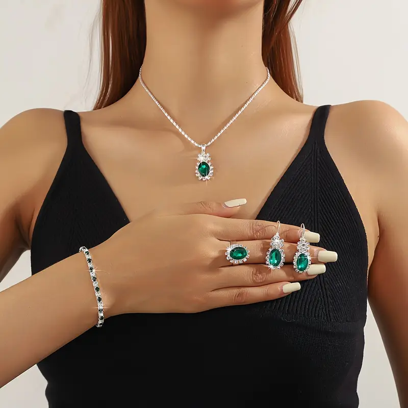 Seloriah Grevalyn Jewelry Set | White Gold - Image 2