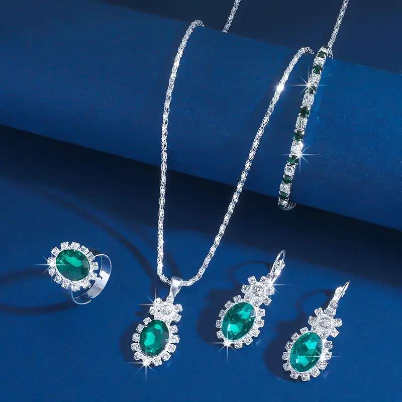 Seloriah Grevalyn Jewelry Set | White Gold - Image 4