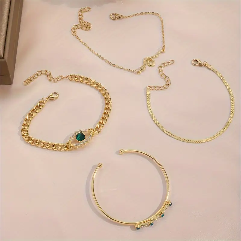 Serpina Veyra Bracelet Set | Gold - Image 3