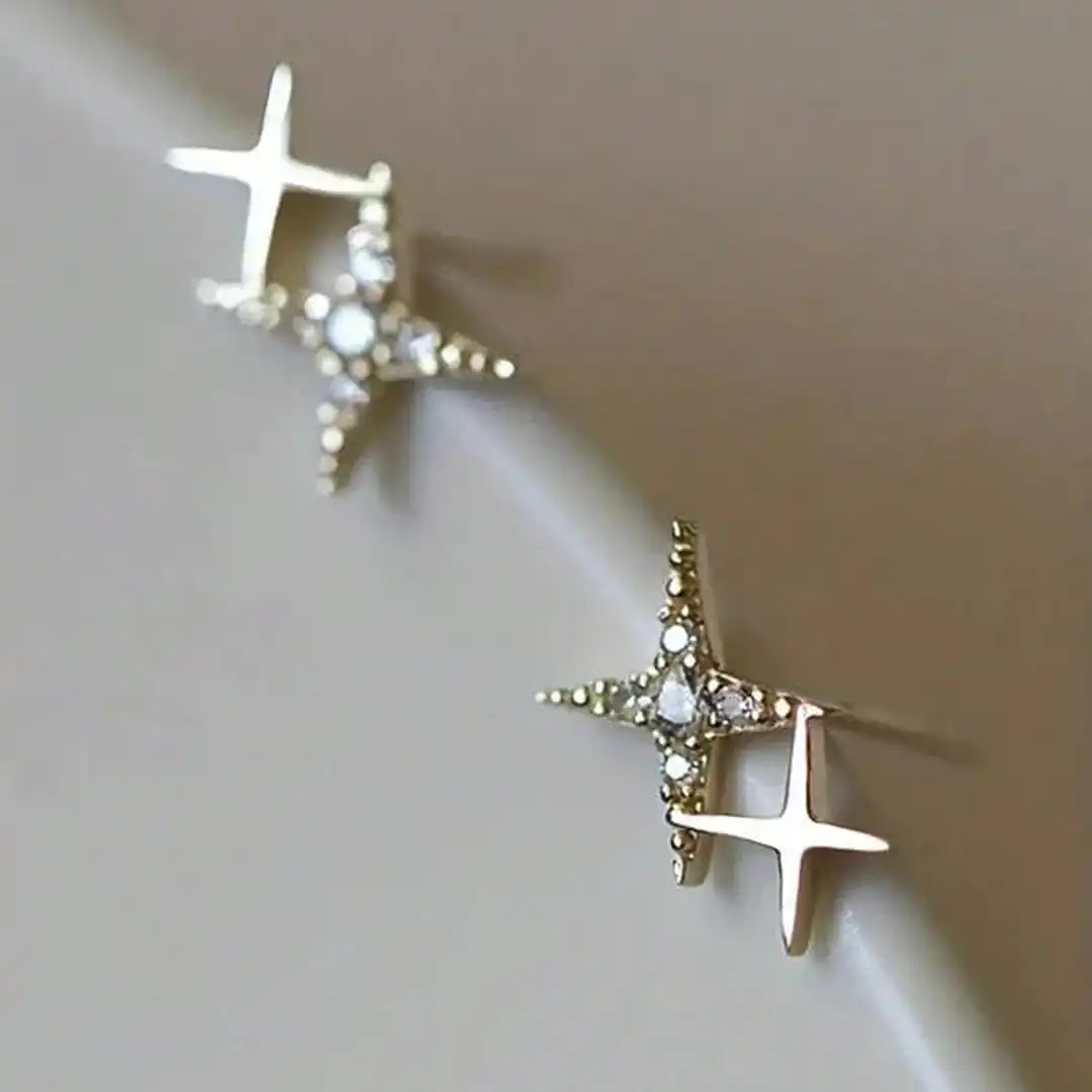 Shimmering Star Earrings