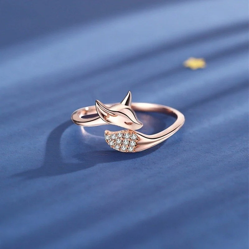 Silver Fox Ring in Rose - Image 3