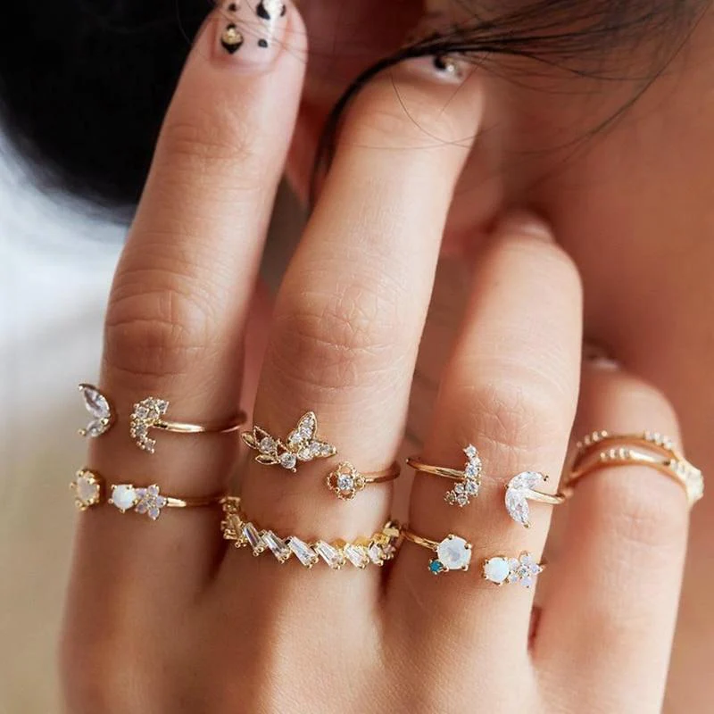 Unike Premium Pack of 8 to 12 Rings - Image 8