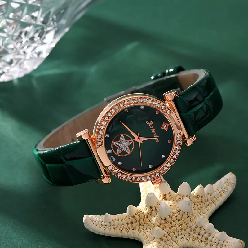 Verdantra Timecourt Jewelry Set | Gold - Image 5