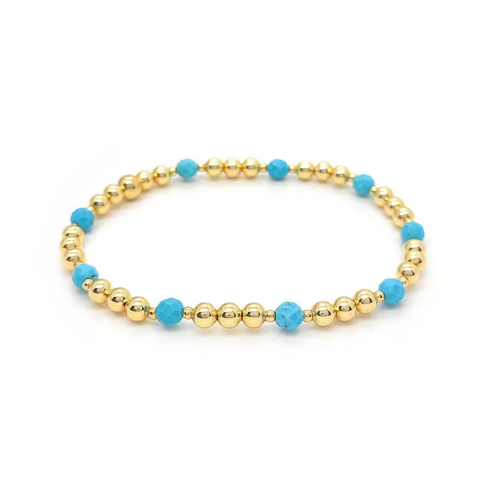 Vintage Turquoise Bead Bracelet - Image 6