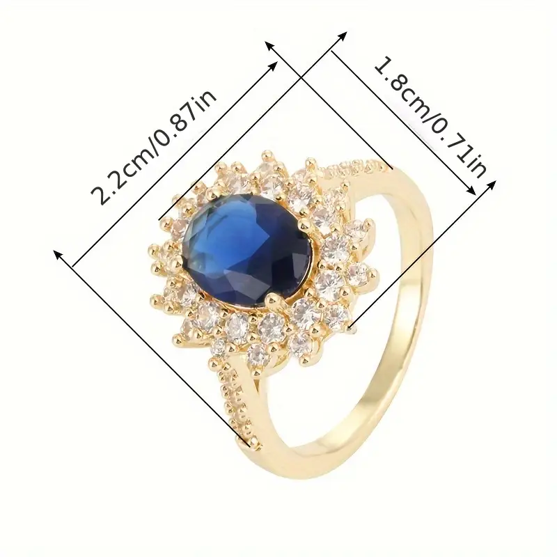 Vionne Saphirae Ring | Gold - Image 6